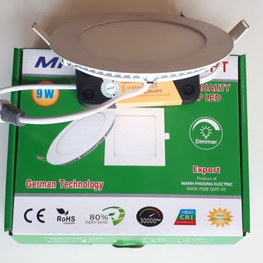 Đèn Led Panel Ốp Tròn Âm Trần RPL-15W Trắng, Vàng MPE