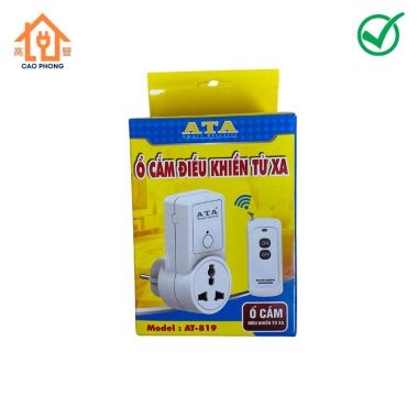Ổ cắm đa năng điều khiển từ xa bằng remote ATA AT819
