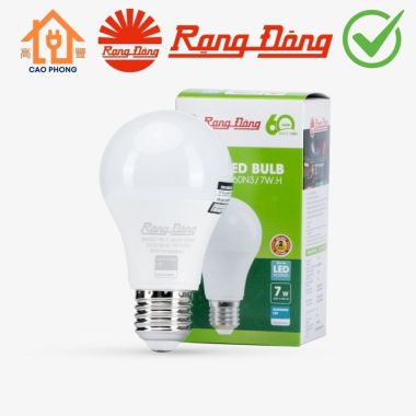 Bóng đèn LED Bulb tròn 7W Rạng Đông