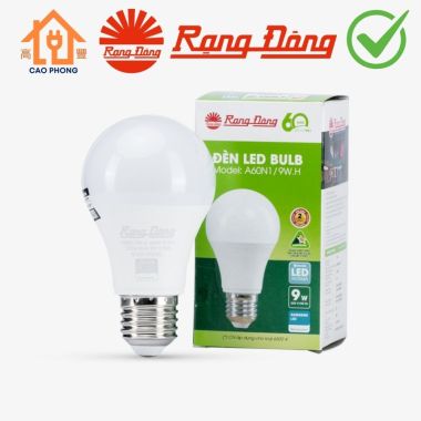 Bóng đèn LED Bulb tròn 9W Rạng Đông