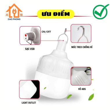 Đèn sạc tích điện Sankara 120W SK 22120