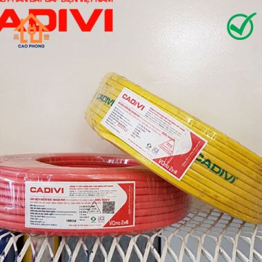 Dây điện đôi Cadivi VCmo 2×4.0