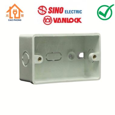 Đế âm đơn chống cháy Sino