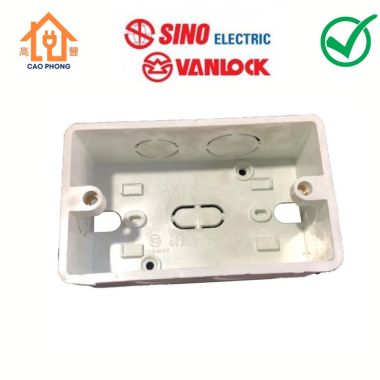 Đế âm đơn chống cháy Sino