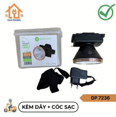 Đèn đội đầu dp 7236 công suất 80w