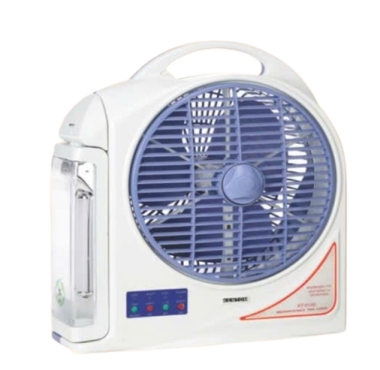 Quạt sạc - Đèn sạc đa chức năng KT 9100 1 bình Kentom