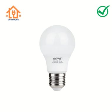 ĐÈN LED BULB 5W MPE LBD-5T
