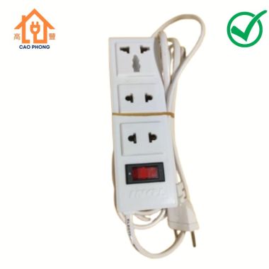 Ổ cắm 3 lỗ 3m Toni