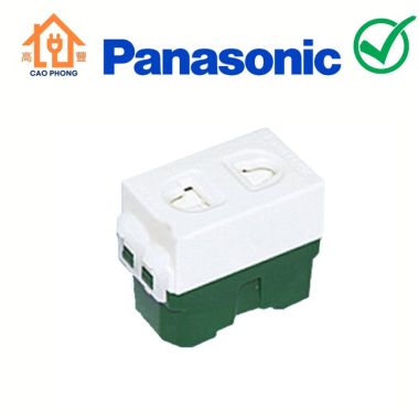 Ổ Cắm Đơn Panasonic WEV1091SW Dòng Wide Không Màn Che