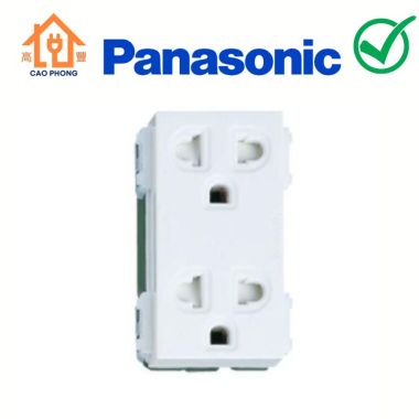 Ổ cắm đôi Panasonic WEV1582SW
