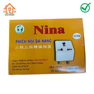 Phích nối đa năng Nina