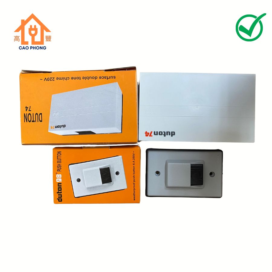 Bộ chuông điện không dây Duton