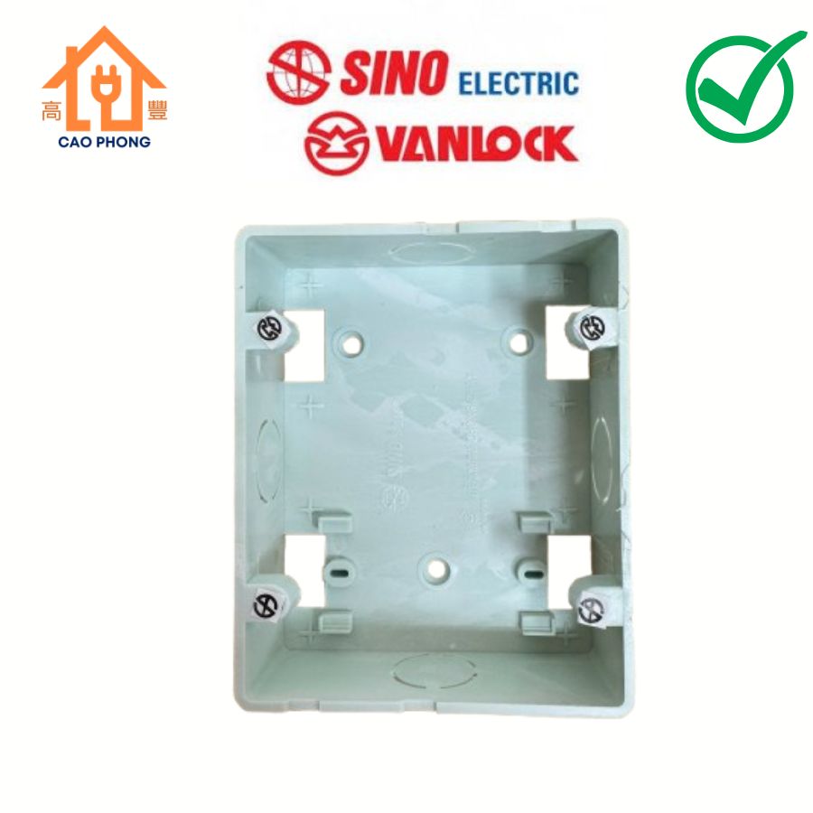 Đế âm đôi chống cháy Sino