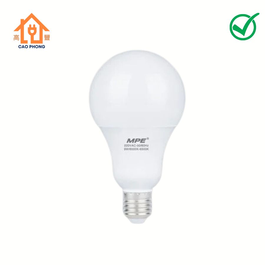 Đèn LED Bulb 9W MPE LBD-9T