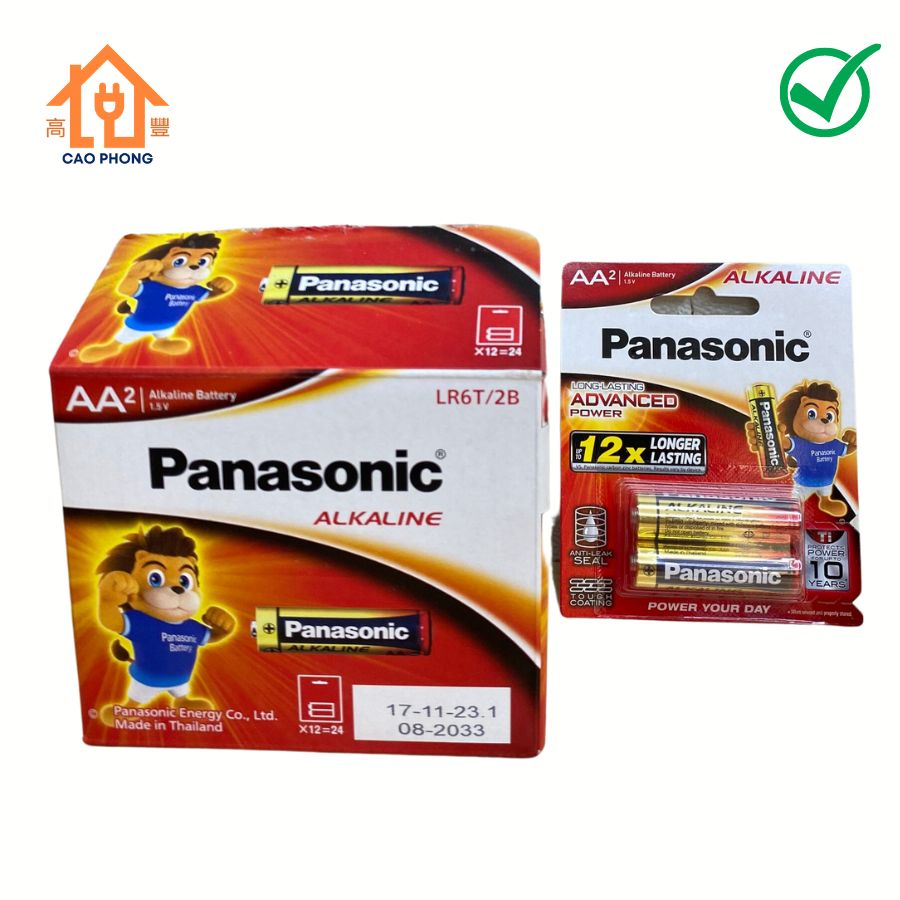 Pin Panasonic 2AA Lr6t/2b